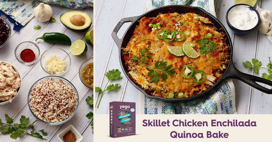 2. Facebook_Skillet Enchilada Quinoa Bake (light brown Rice title)